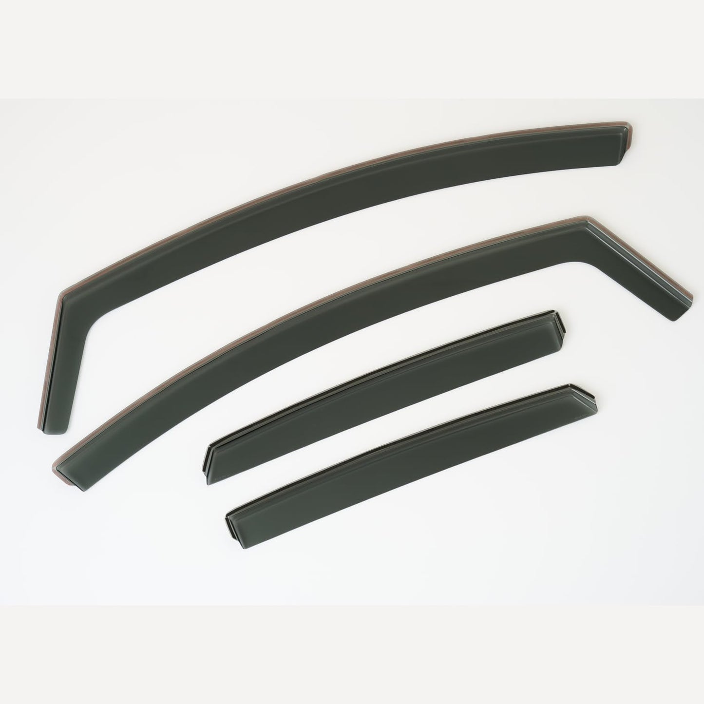 Set Of 4 Wind Deflectors Compatible with DACIA DUSTER 2010 2011 2012 2013 2014 2015 2016 2017 Models.
