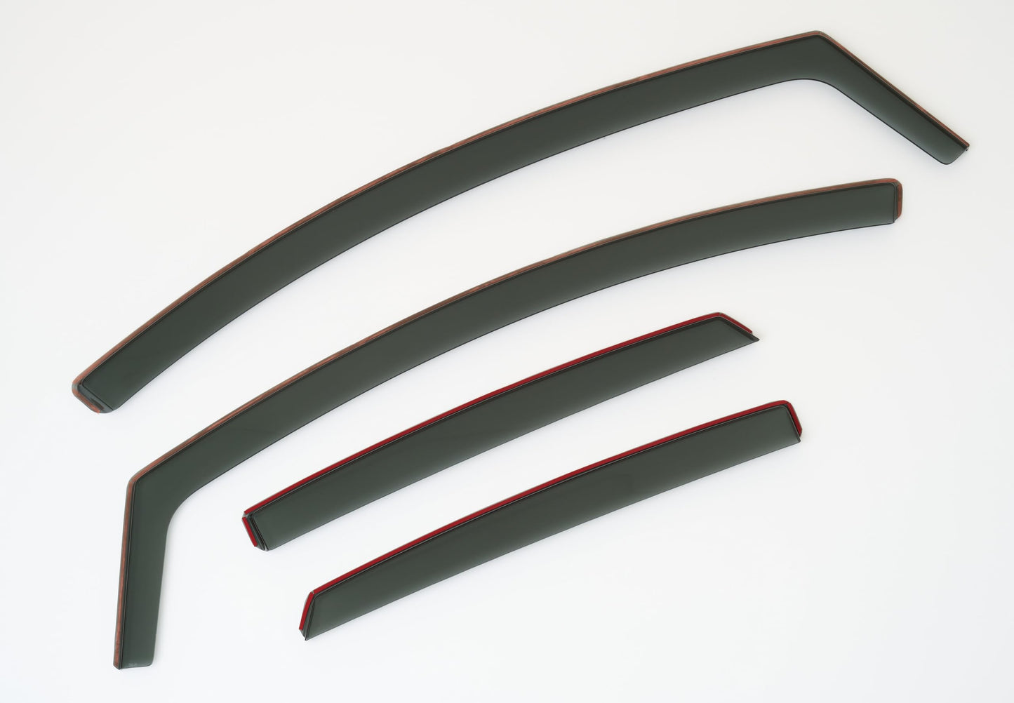 Set Of 4 Wind Deflectors Compatible with DACIA SANDERO & SANDERO STEPWAY III 2021 2022 2023 2024 2025 Models.