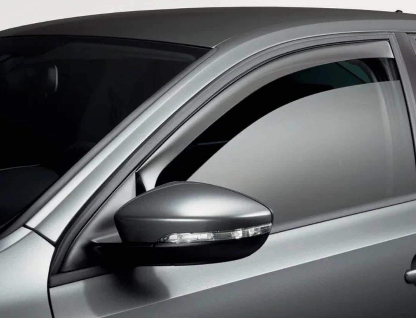 Set Of 2 Wind Deflectors Compatible with VAUXHALL CORSA D & E/OPEL CORSA D & E 3-door Hatchback 2007 2008 2009 2010 2011 2012 2013 2014 2015 2016 2017 2018 2019 Models.