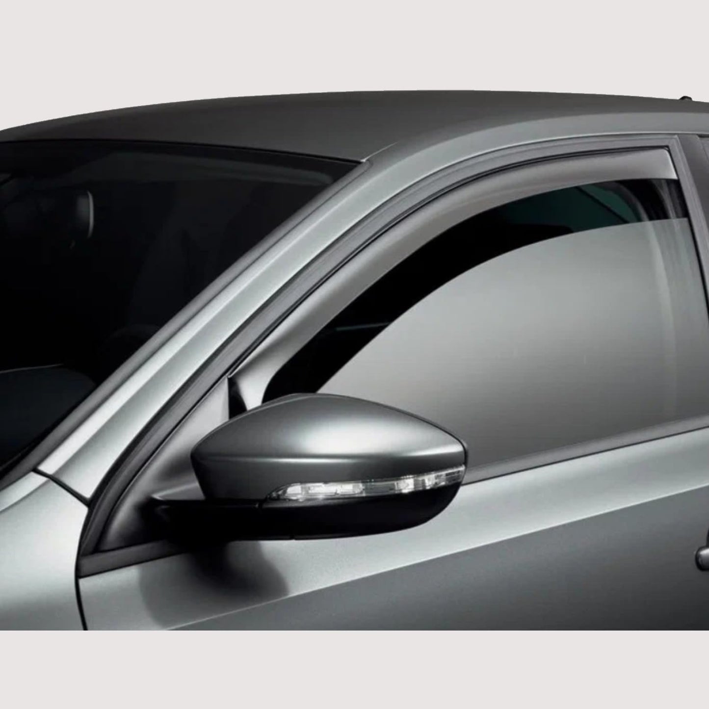 AirFlux Set Of 2 Wind Deflectors Compatible with FORD TRANSIT CONNECT MK2 2014 2015 2016 2017 2018 2019 2020 2021 2022 2023 Models.