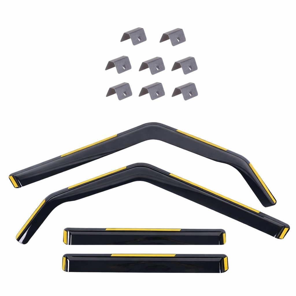 In-Channel Wind Deflectors, Jaecoo 7 2024–2027