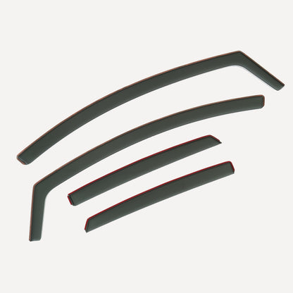 Set Of 4 Wind Deflectors Compatible with DACIA DUSTER 2010 2011 2012 2013 2014 2015 2016 2017 Models.