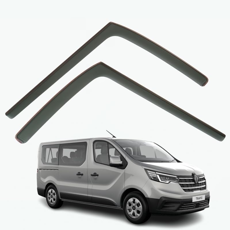 Fiat Talento Wind Deflectors 2016–2020, In-Channel