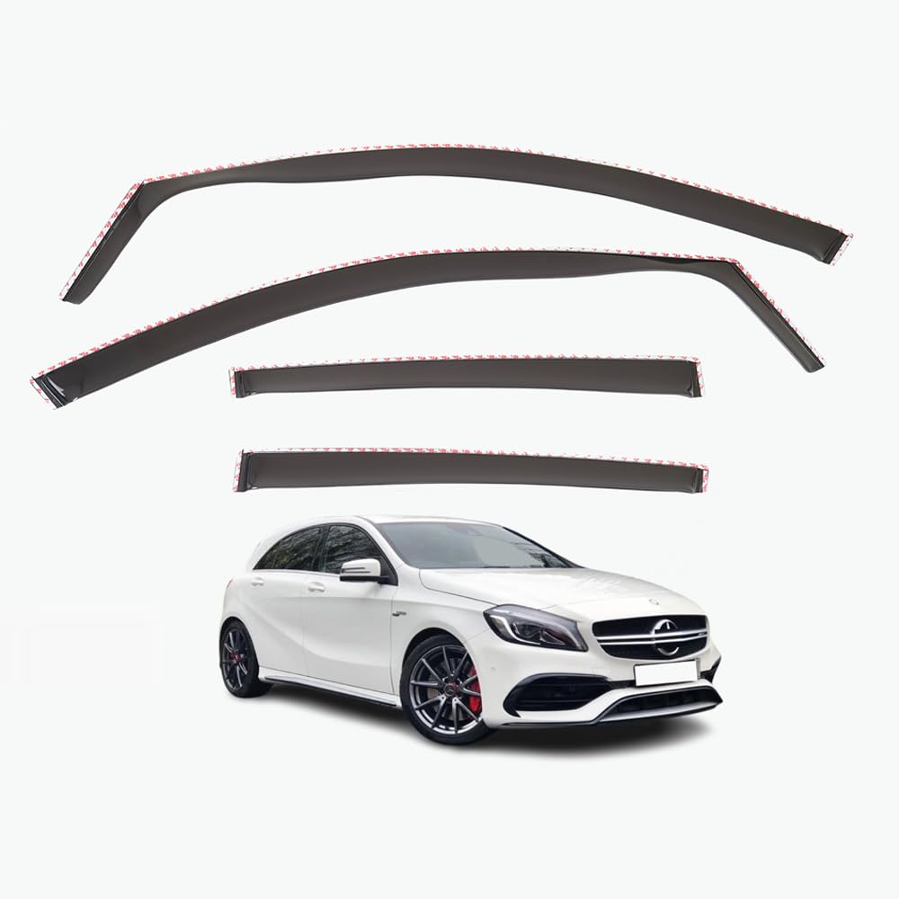 Mercedes-Benz A-Class W176 Wind Deflectors 2012–2018, In-Channel
