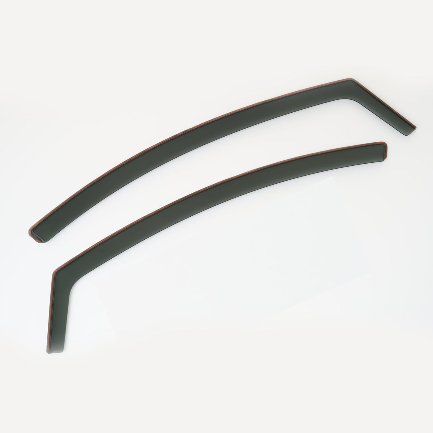 AirFlux Set Of 2 Wind Deflectors Compatible with AUDI A3 S3 3-door HATCHBACK 2004 2005 2006 2007 2008 2009 2010 2011 2012 Models.