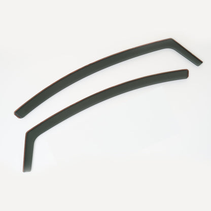AirFlux Set Of 2 Wind Deflectors Compatible with AUDI A3 S3 3-door HATCHBACK 2004 2005 2006 2007 2008 2009 2010 2011 2012 Models.