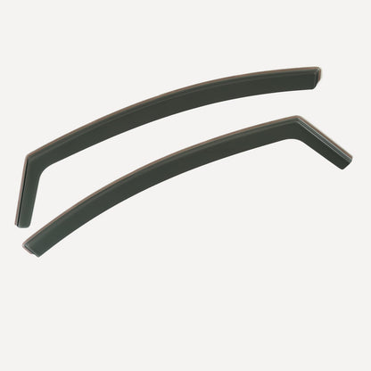 AirFlux Set Of 2 Wind Deflectors Compatible with AUDI A3 S3 3-door HATCHBACK 2004 2005 2006 2007 2008 2009 2010 2011 2012 Models.
