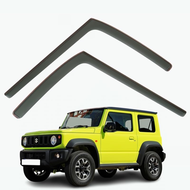 Suzuki Jimny MK4 Wind Deflectors 2019–2026, In-Channel