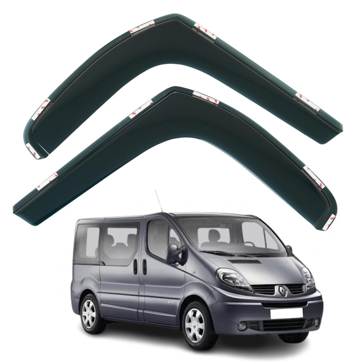 Nissan Primastar Wind Deflectors 2003–2014, In-Channel