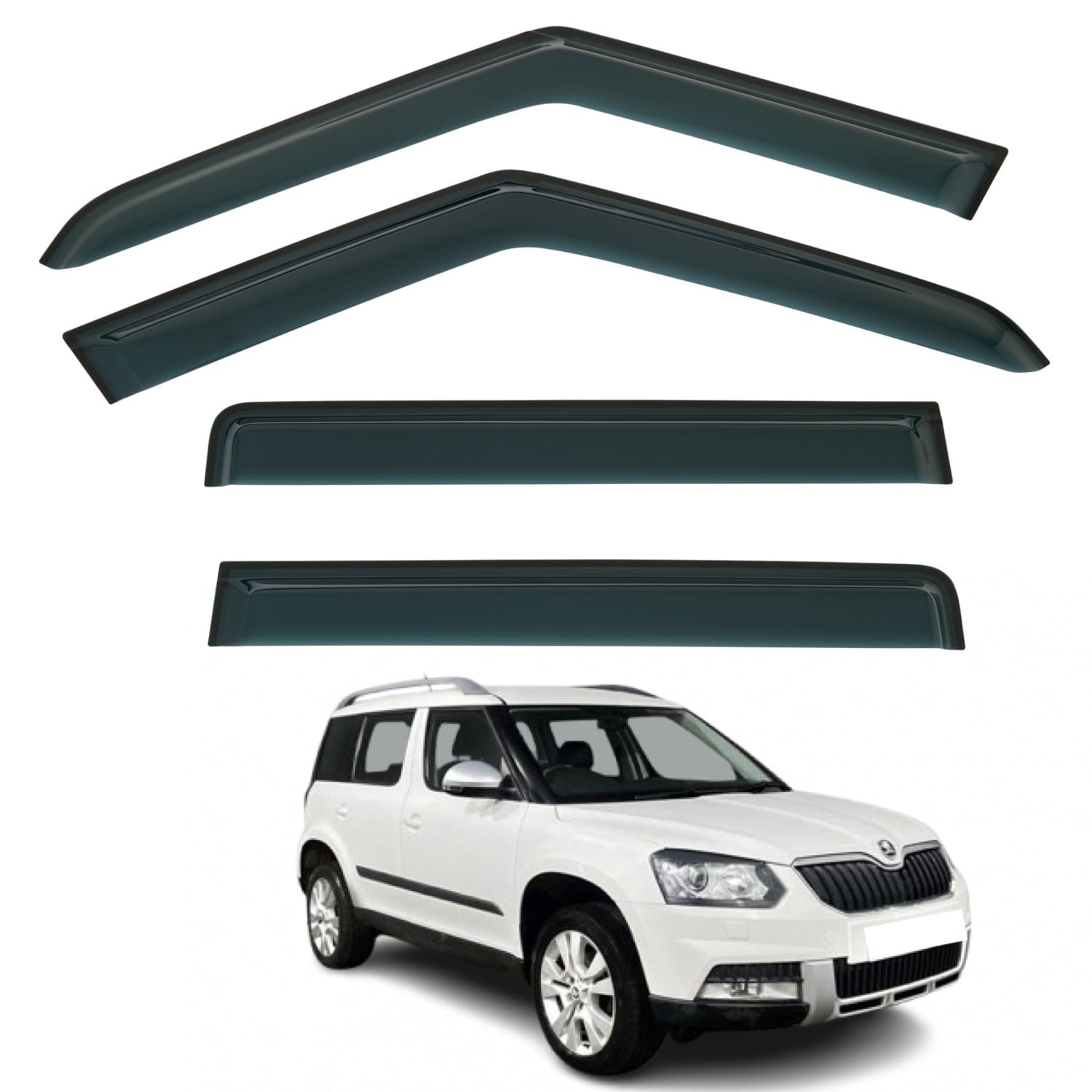 Škoda Yeti Wind Deflectors 2009–2017, Out-Channel