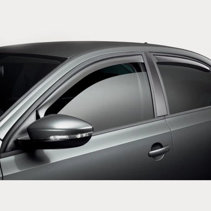Set Of 4 Wind Deflectors Compatible with DACIA DUSTER 2010 2011 2012 2013 2014 2015 2016 2017 Models.
