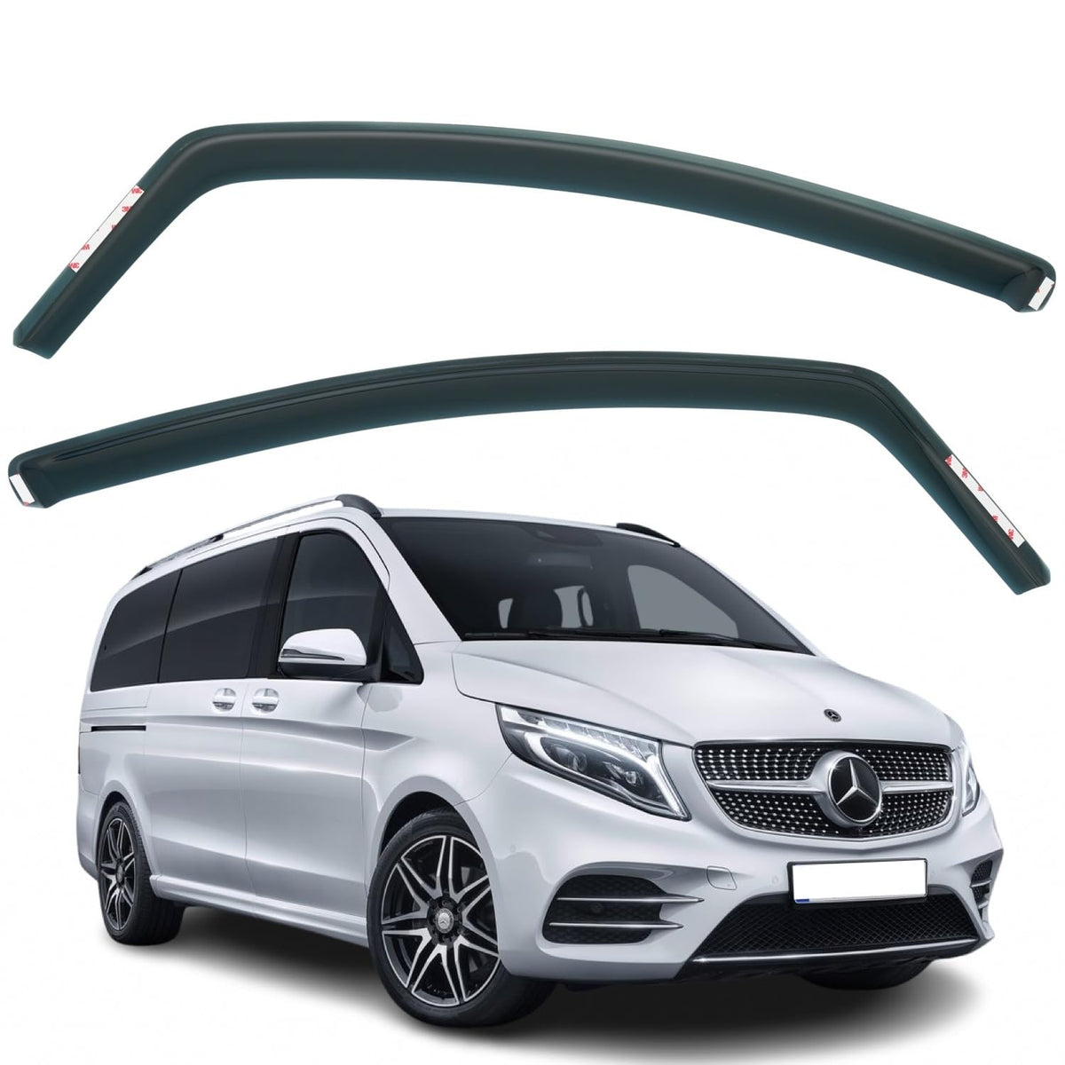 Mercedes-Benz Marco Polo W447 Wind Deflectors 2014–2025, In-Channel