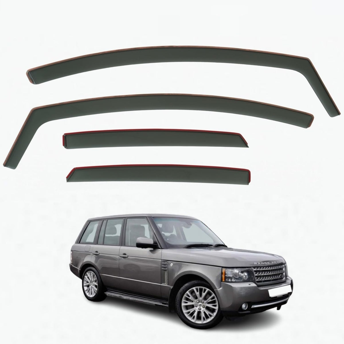 Land Rover Range Rover L322 Wind Deflectors 2002–2012, In-Channel