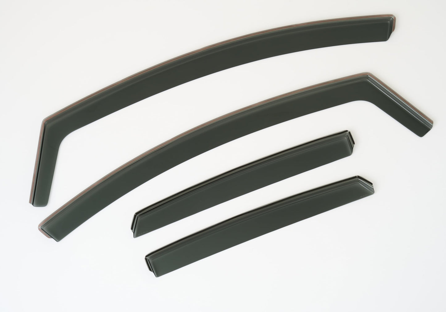 Set Of 4 Wind Deflectors Compatible with DACIA SANDERO & SANDERO STEPWAY III 2021 2022 2023 2024 2025 Models.