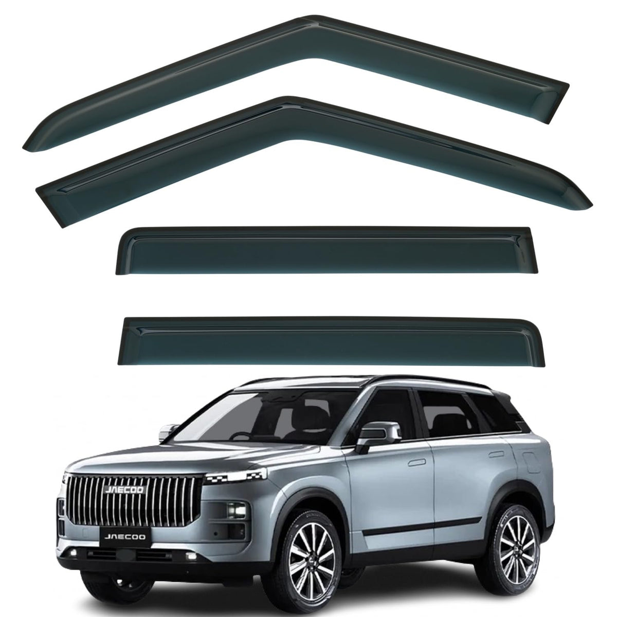 Jaecoo 7 J7 Wind Deflectors 2024–2027, Out-Channel