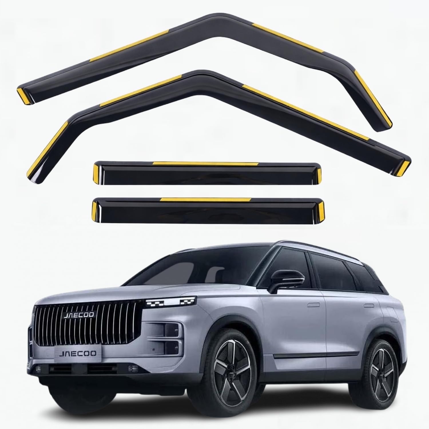 In-Channel Wind Deflectors, Jaecoo 7 2024–2027