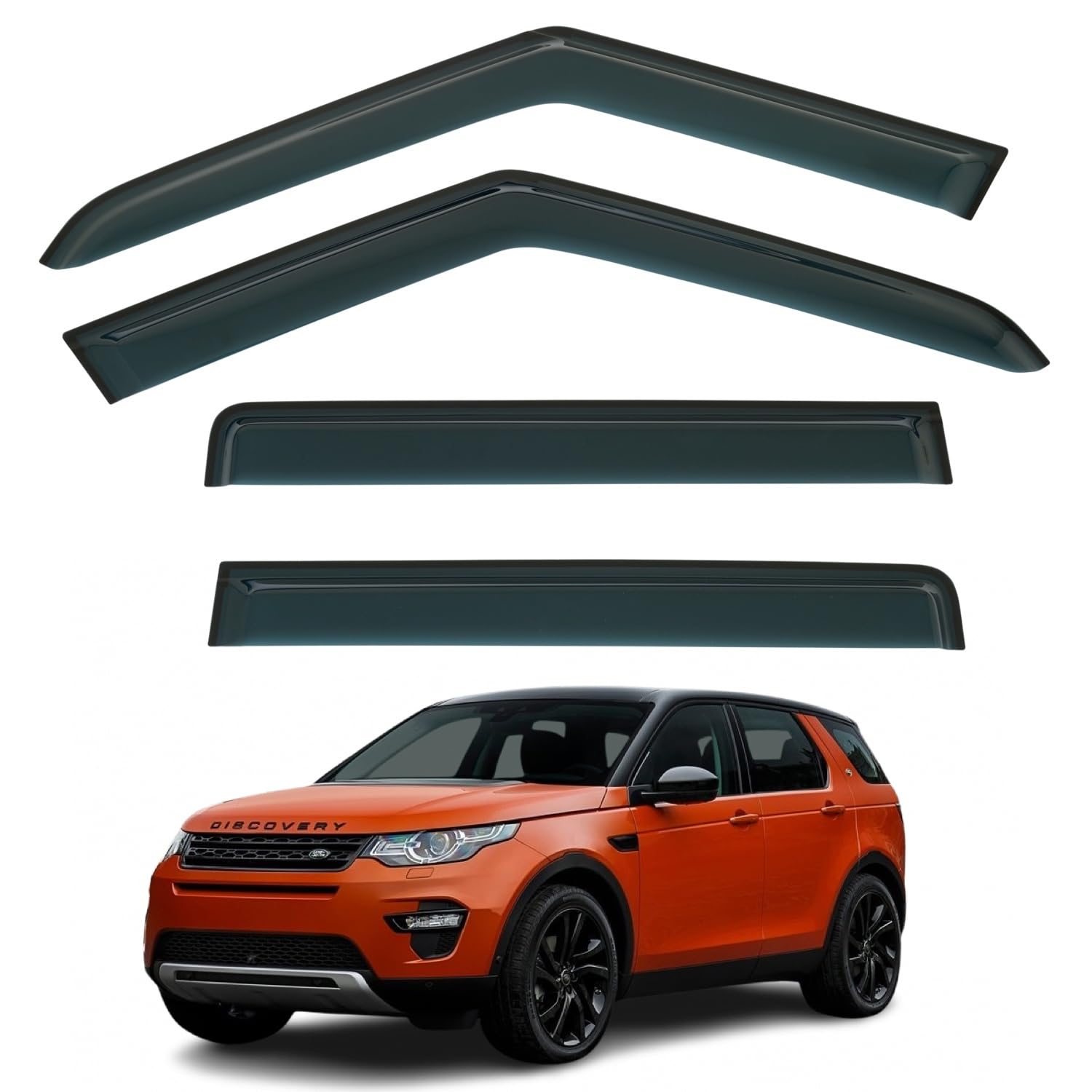 Land Rover Discovery Sport L550 Wind Deflectors 2014–2025, Out-Channel