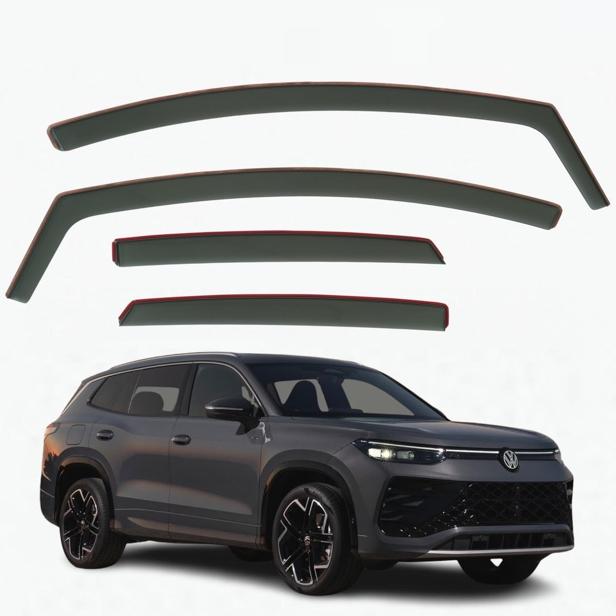 In-Channel Wind Deflectors, Volkswagen Tayron 2025–2027