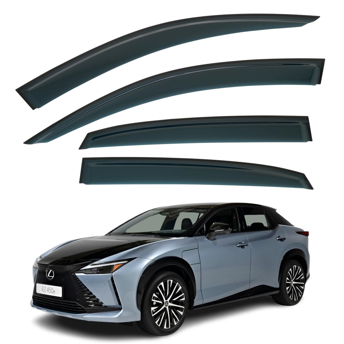 Lexus RZ Wind Deflectors 2023–2027, Out-Channel