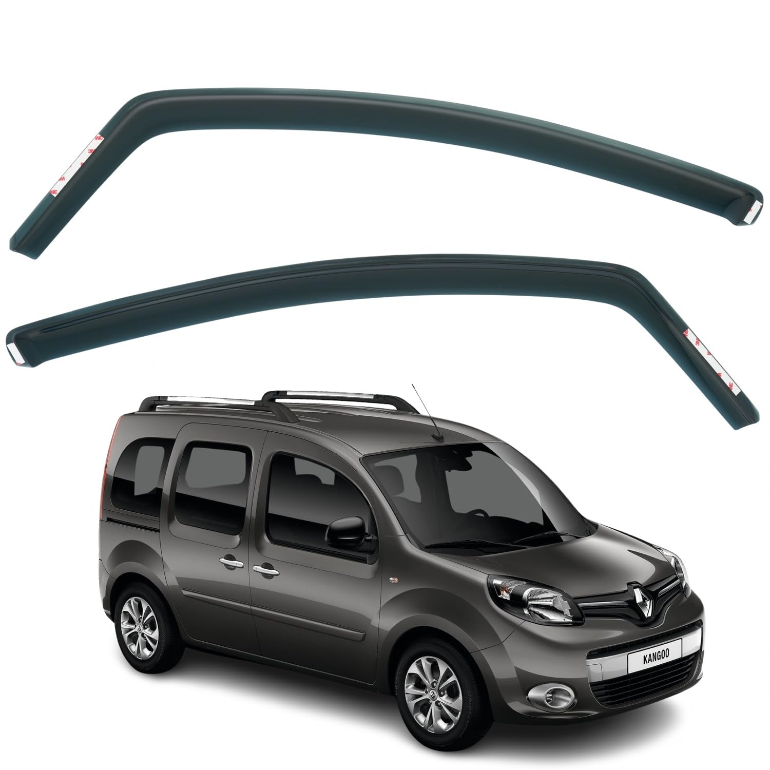 Mercedes-Benz Citan Wind Deflectors 2009–2021, In-Channel