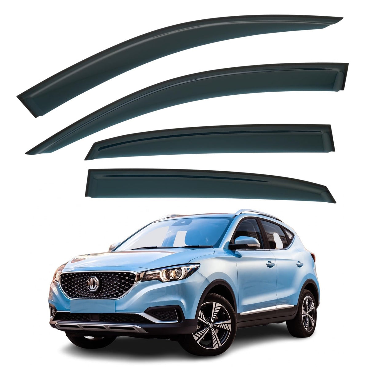 MG ZS Wind Deflectors 2017–2024, Out-Channel