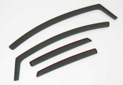 Set Of 4 Wind Deflectors Compatible with NISSAN LEAF 5-door Hatchback 2018 2019 2020 2021 2022 2023 2024 Models.