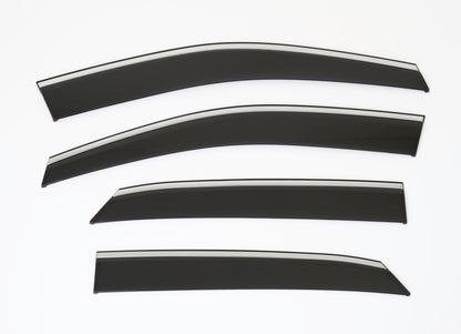 Set Of 4 Wind Deflectors Compatible with LEXUS NX 350h 450h 2022 2023 2024 2025 2026 Models. (External Stick On FIT)