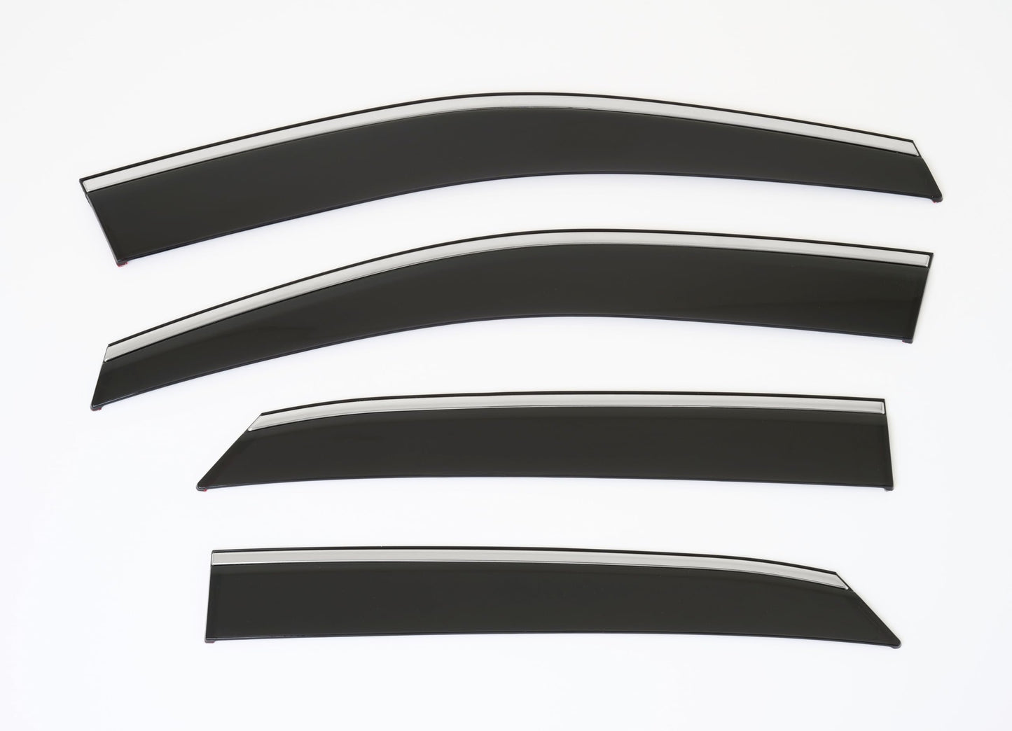 Set Of 4 STICK-ON Wind Deflectors Compatible with LEXUS UX 250h 300h 300e 2019 2020 2021 2022 2023 2024 2025 Models.