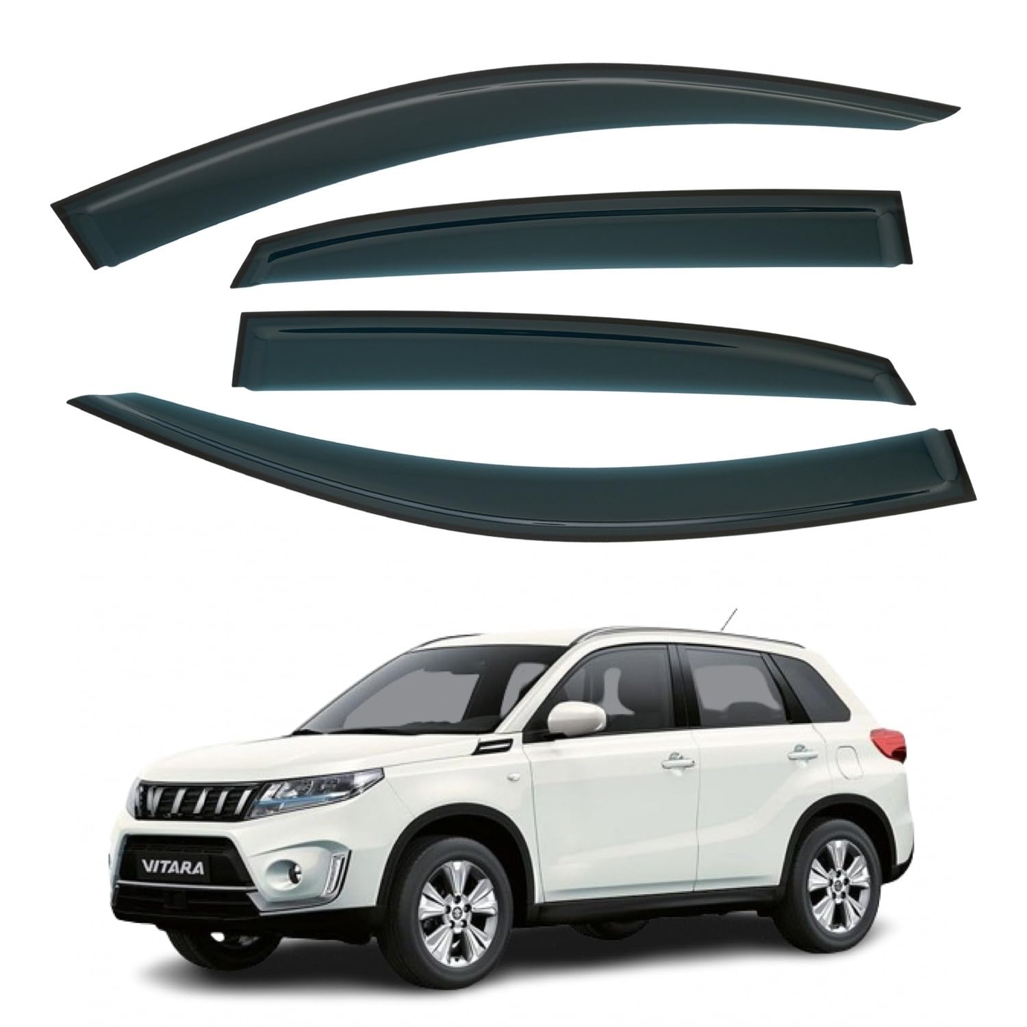 Suzuki Vitara Wind Deflectors 2015–2024, Out-Channel