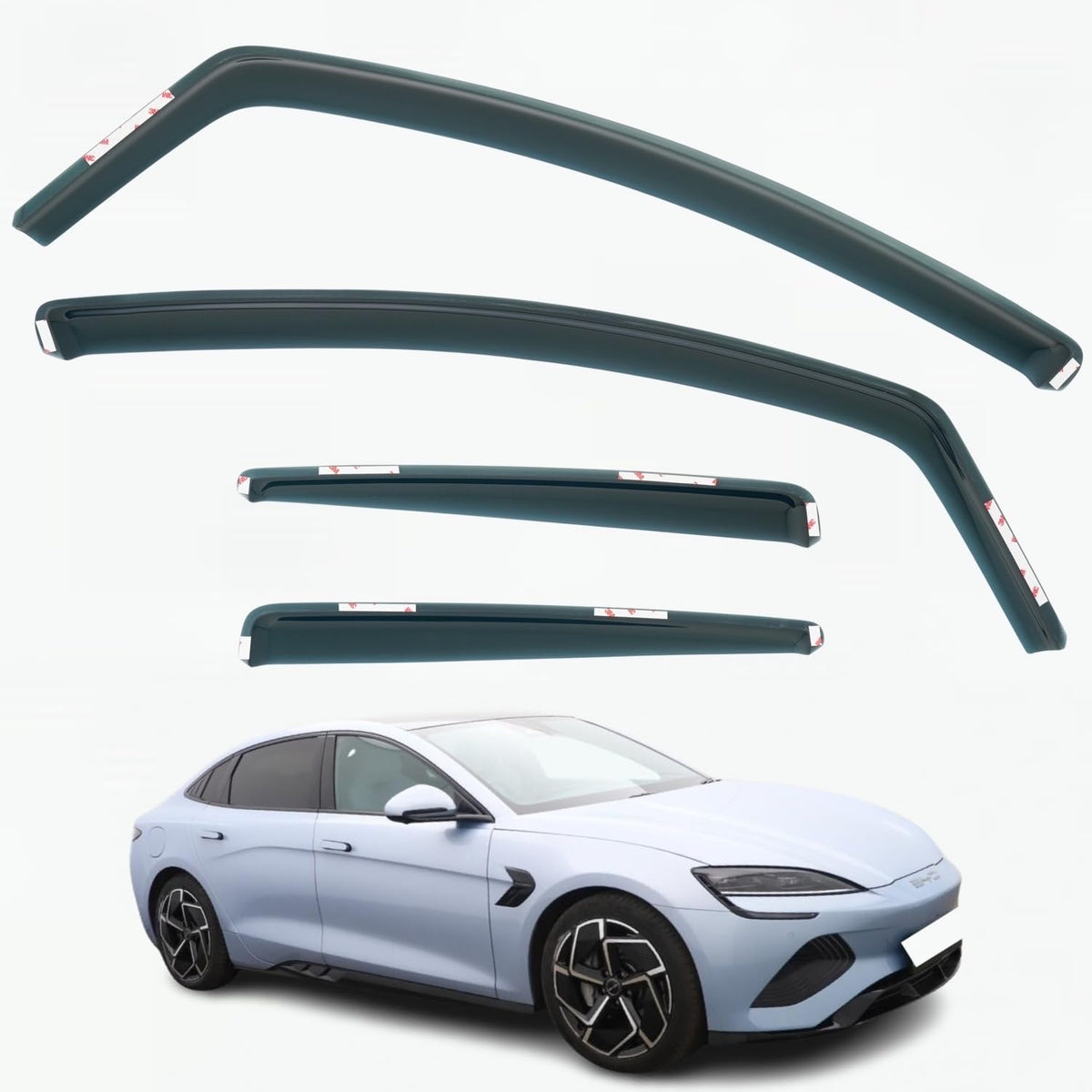 BYD Seal Wind Deflectors 2023–2026, In-Channel