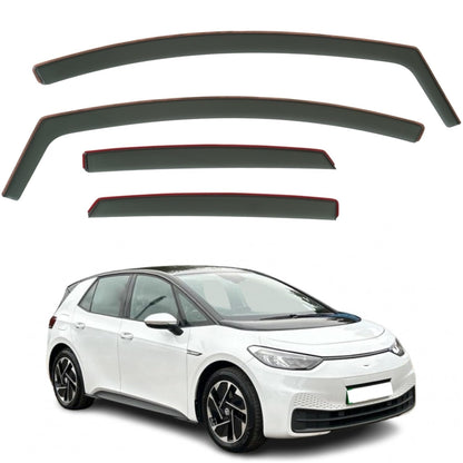 Set Of 4 Wind Deflectors Compatible with VOLKSWAGEN ID.3 5-door Hatchback 2020 2021 2022 2023 2024 2025 Models.