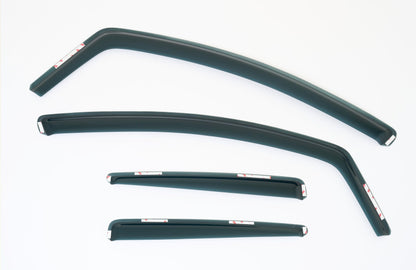 Set Of 4 Wind Deflectors Compatible with VOLKSWAGEN POLO MK6 5-door Hatchback 2018 2019 2020 2021 2022 2023 2024 Models.