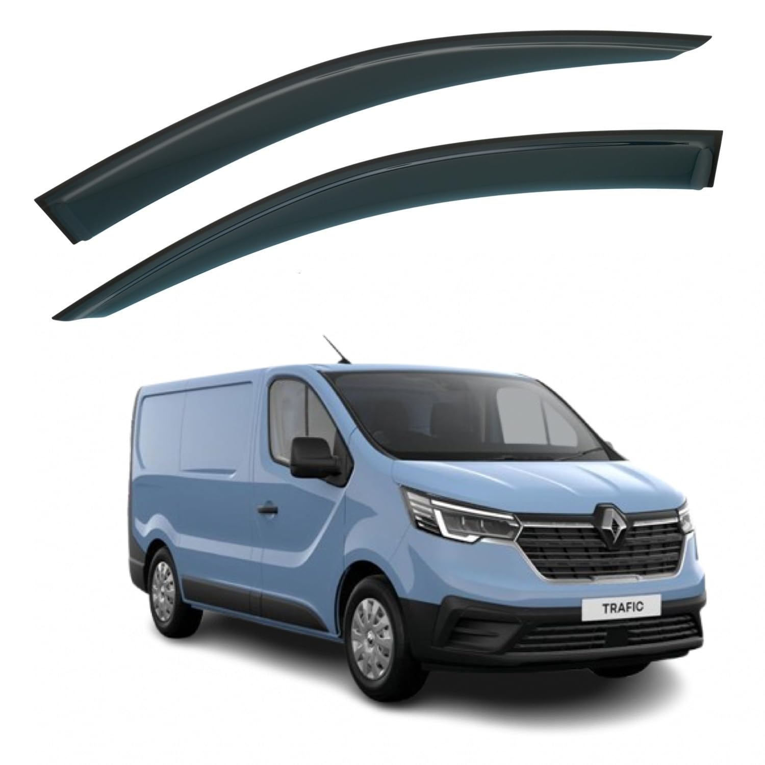 Fiat Talento Wind Deflectors 2016–2020, Out-Channel