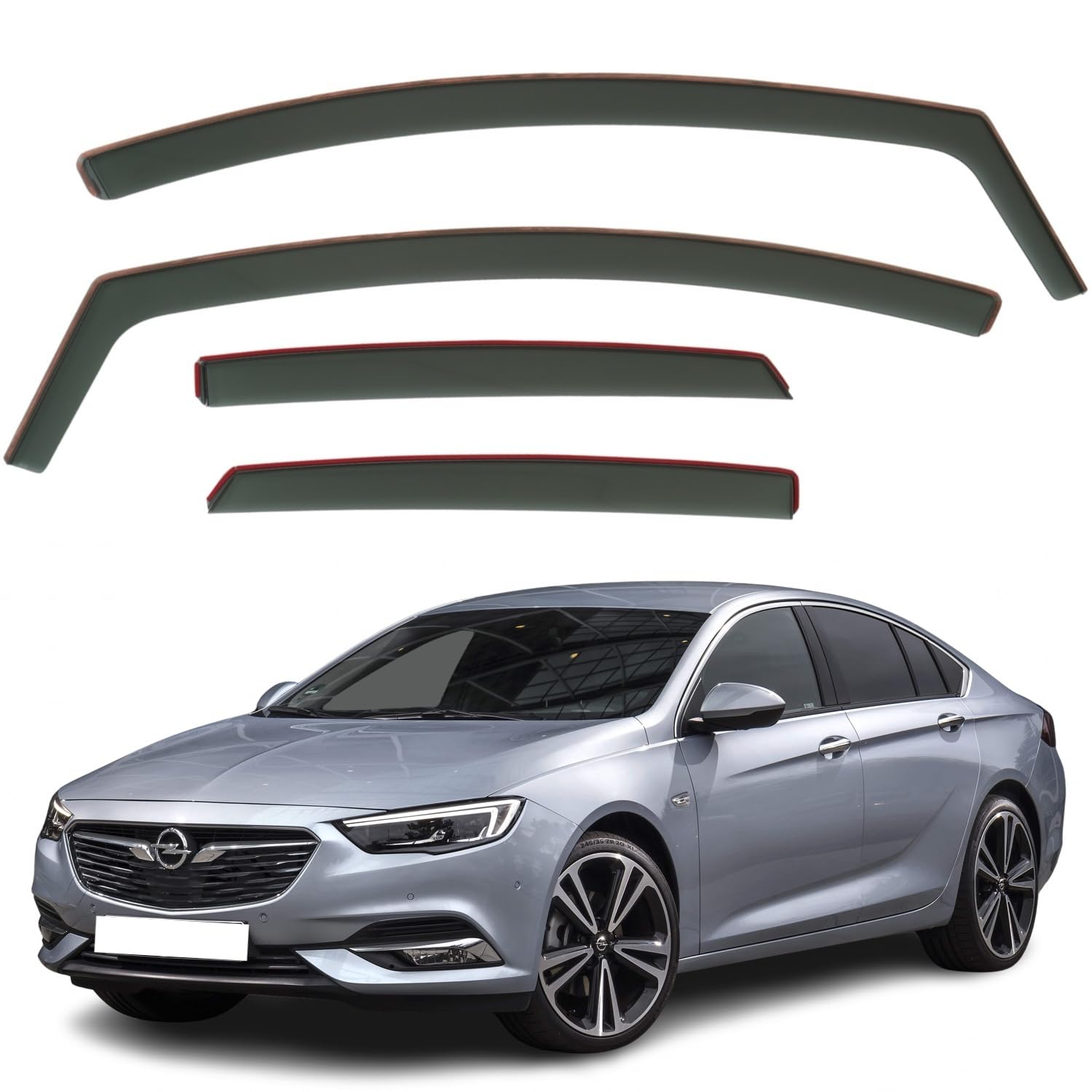Opel Insignia Wind Deflectors 2017–2022, In-Channel