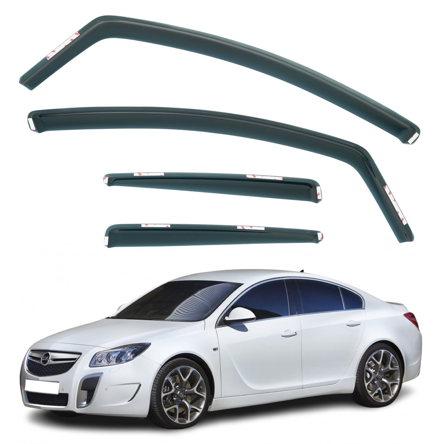 Opel Insignia Wind Deflectors 2008–2016, In-Channel
