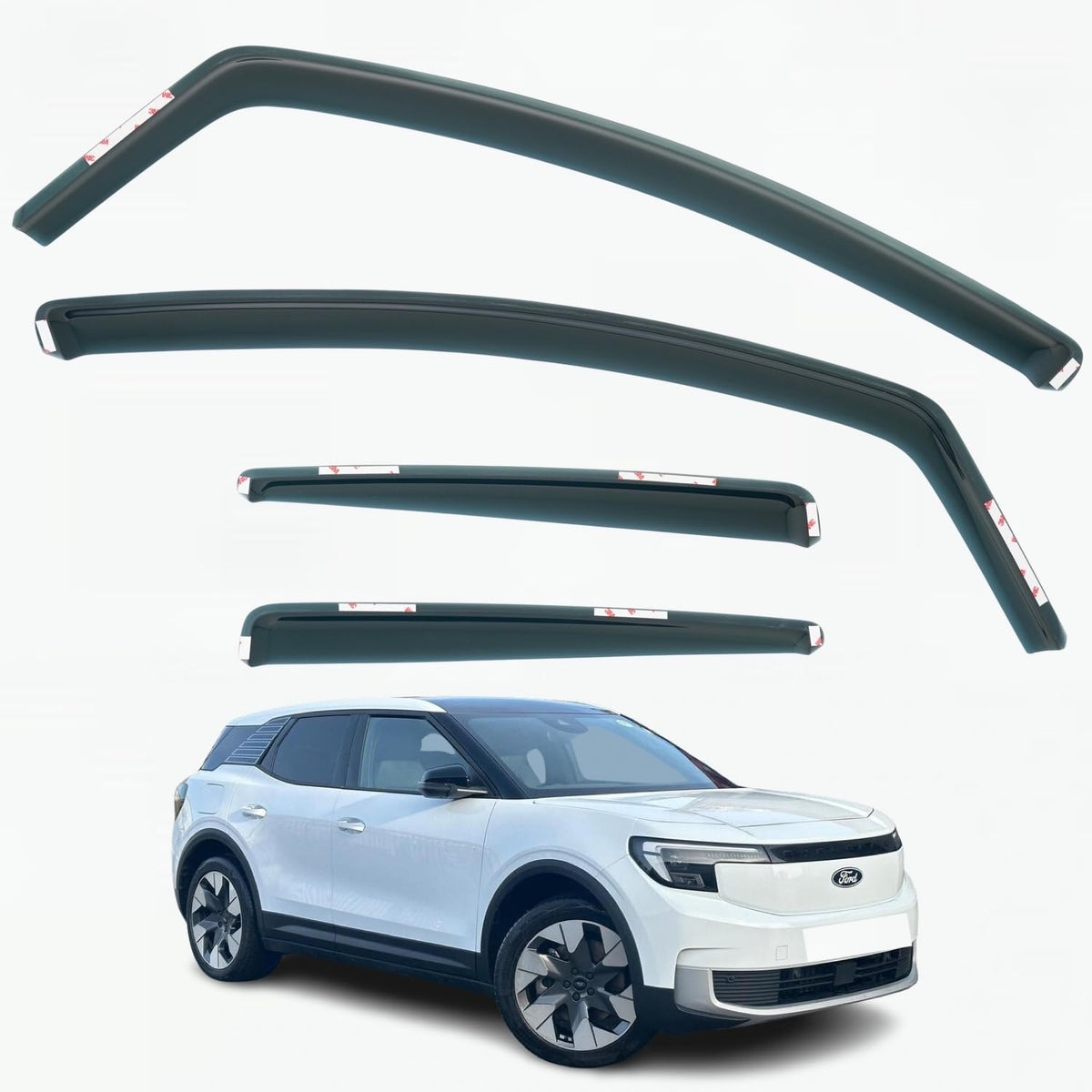 Ford Explorer Wind Deflectors 2024–2026, In-Channel