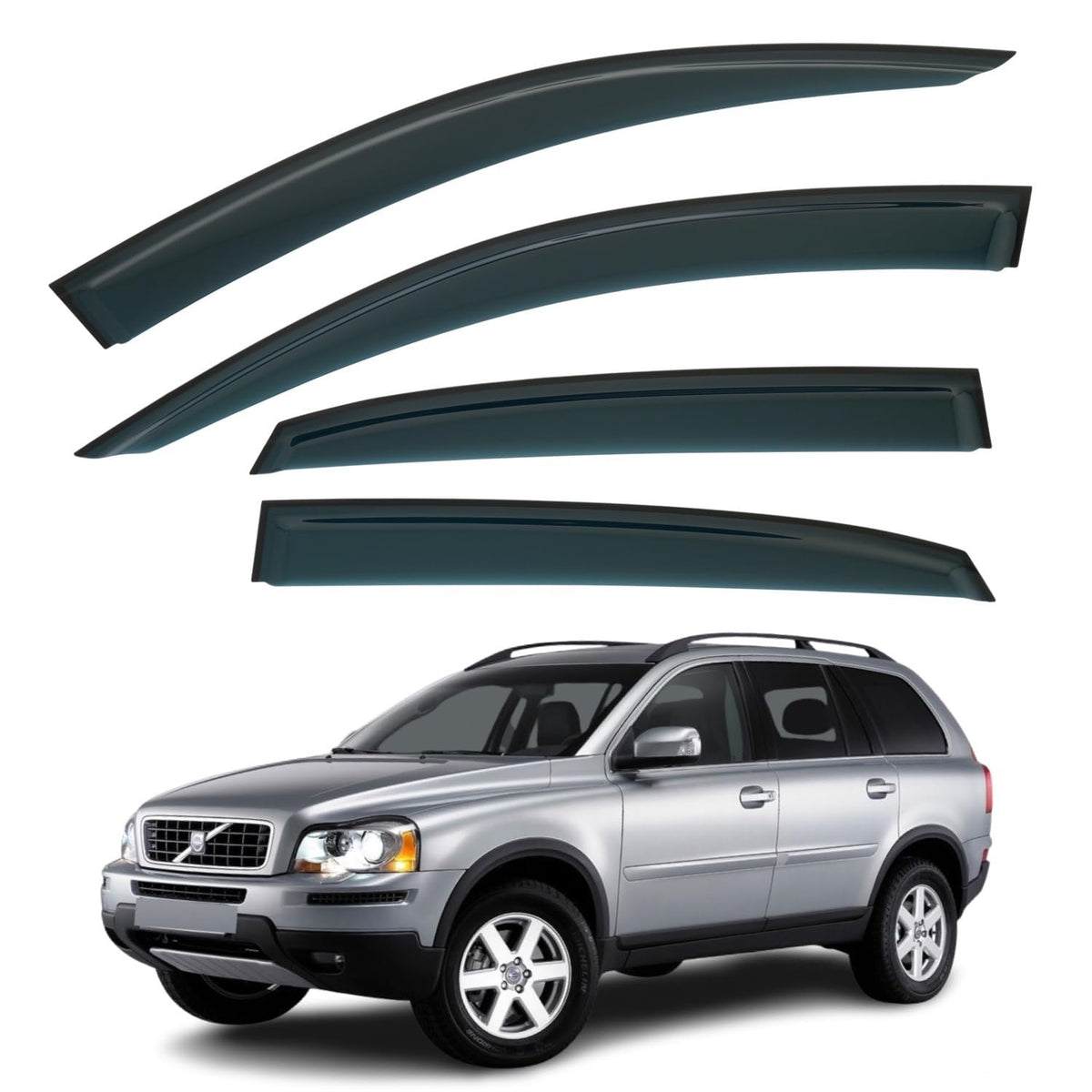 Volvo XC90 Wind Deflectors 2003–2014, Out-Channel