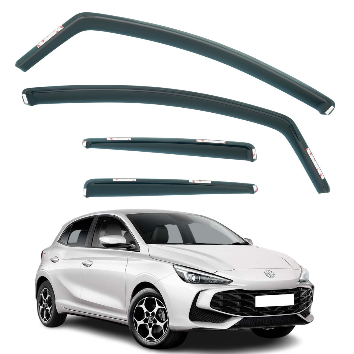 MG 3 Wind Deflectors 2024–2027, In-Channel