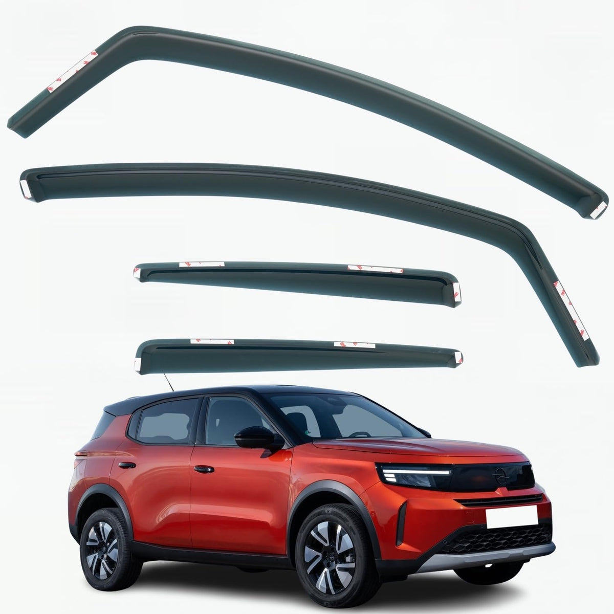 Vauxhall Frontera Wind Deflectors 2025–2026, In-Channel