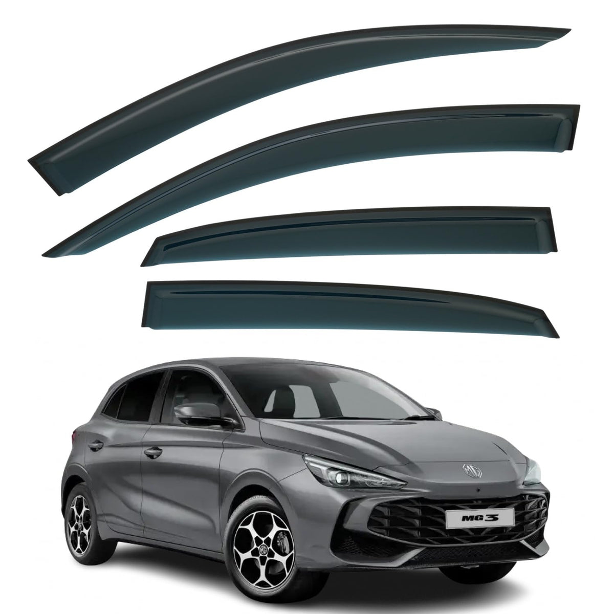 MG 3 Wind Deflectors 2024–2027, Out-Channel