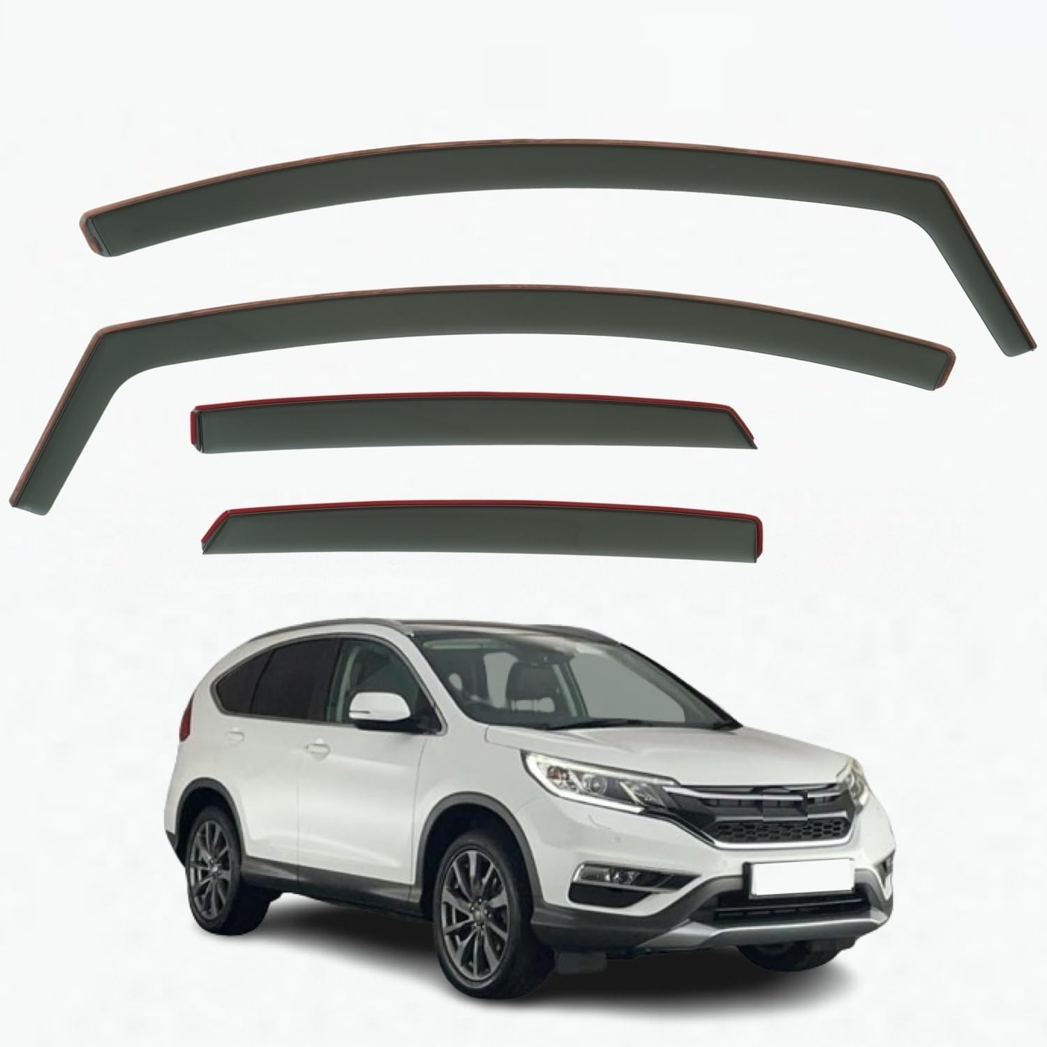 Honda CR-V Wind Deflectors 2012–2016, In-Channel