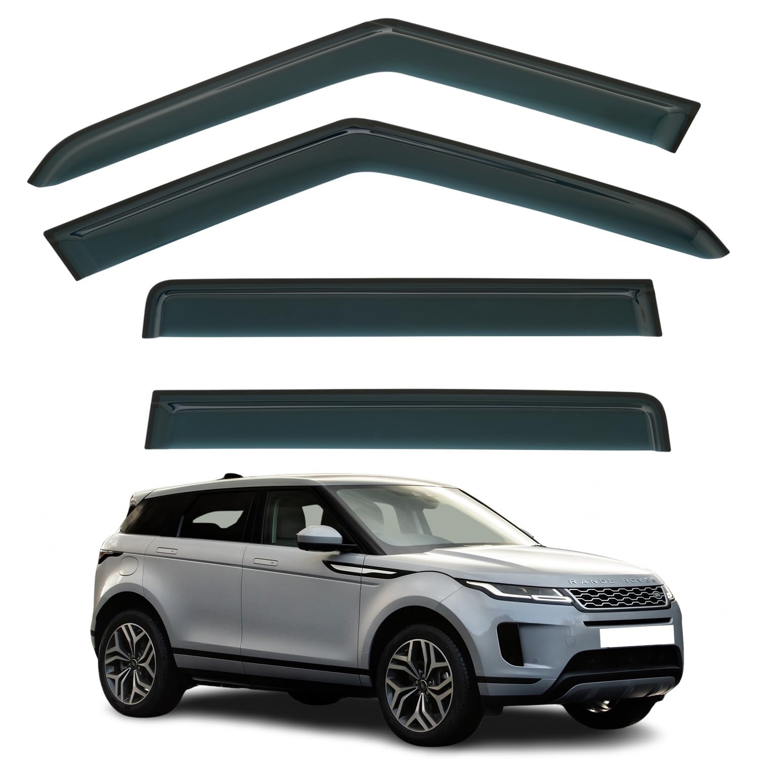 Land Rover Range Rover Evoque L551 Wind Deflectors 2019–2025, Out-Channel