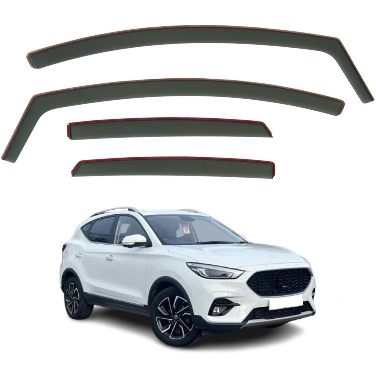 MG ZS Wind Deflectors 2017–2024, In-Channel