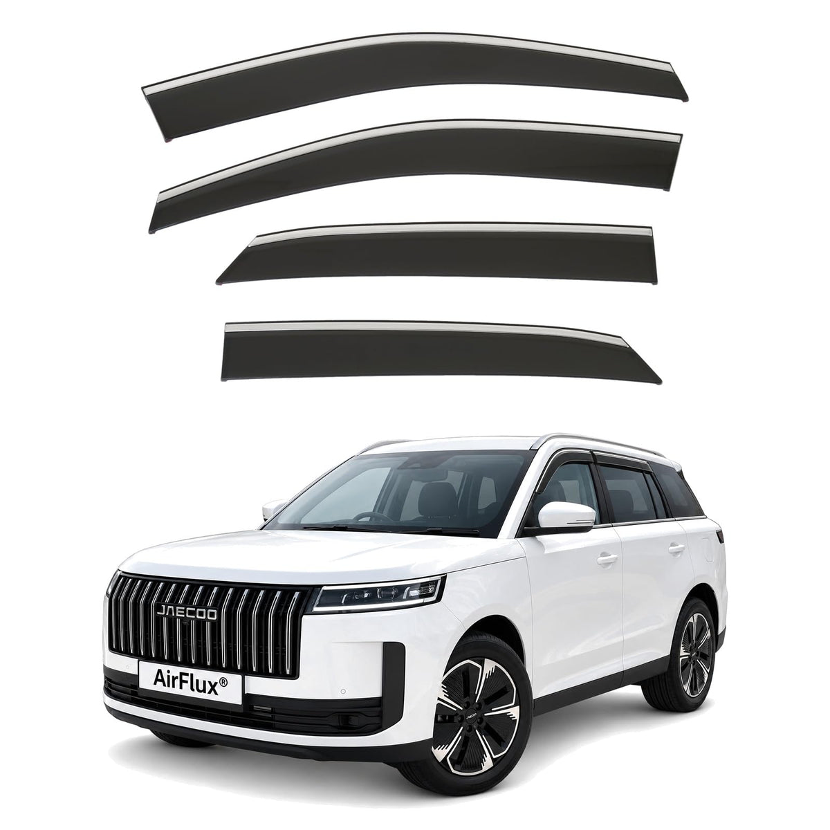 AirFlux wind deflectors for Jaecoo 5 2025 to 2027