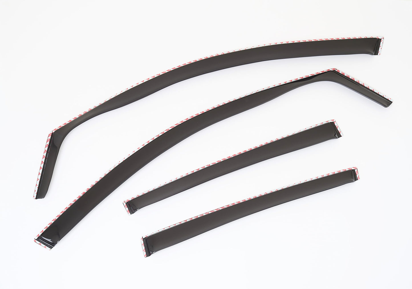 Set Of 4 Wind Deflectors Compatible with AUDI Q5 SQ5 2008 2009 2010 2011 2012 2013 2014 2015 2016 Models.