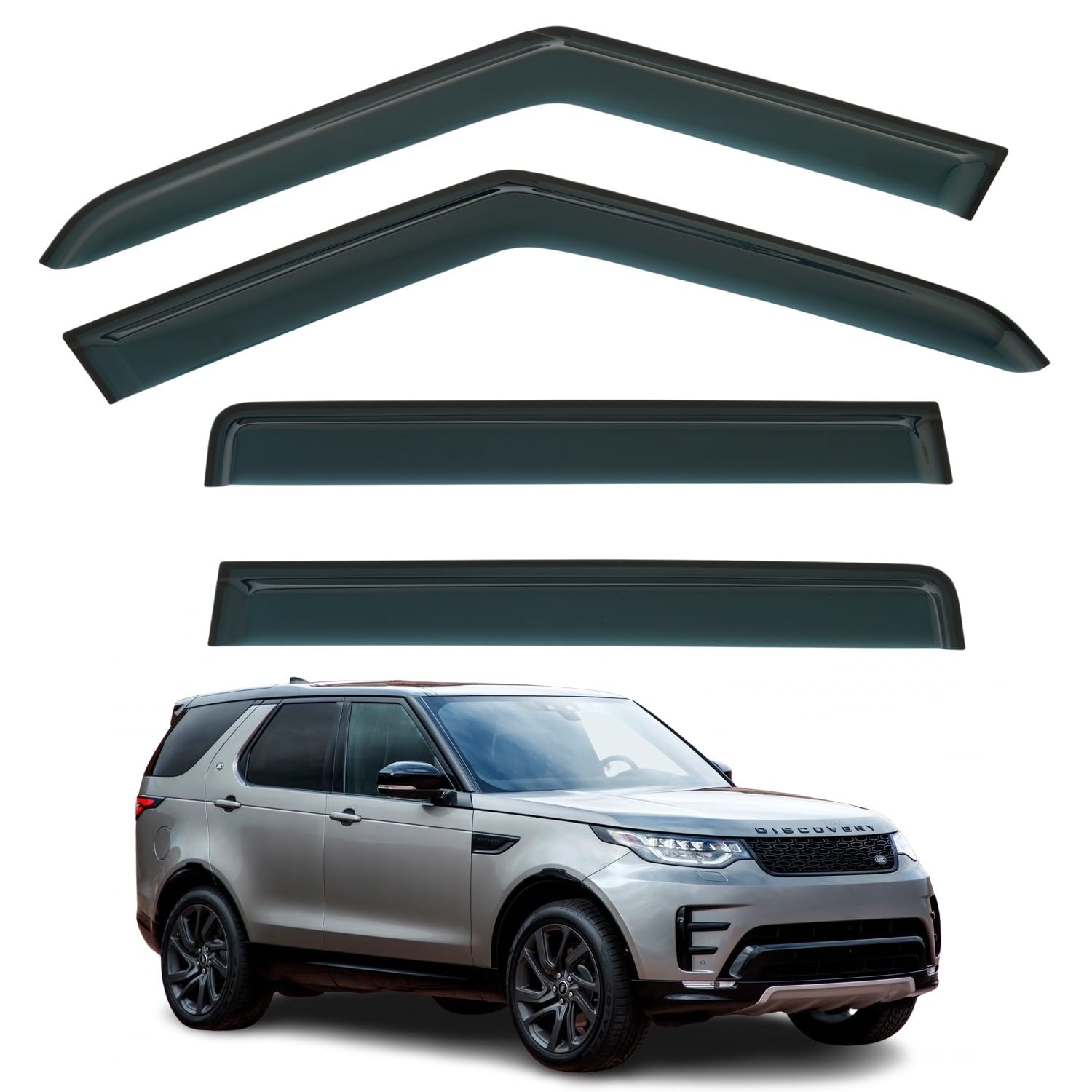Land Rover Discovery 5 L462 Wind Deflectors 2017–2025, Out-Channel