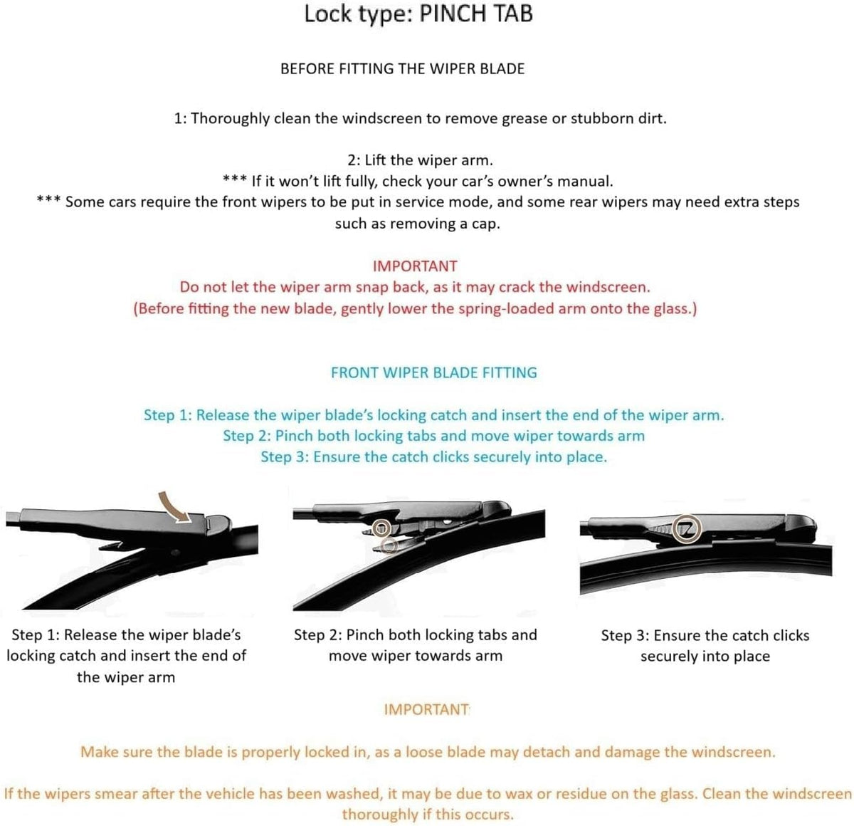 Ford Kuga MK3 Wiper Blades 2019–2027