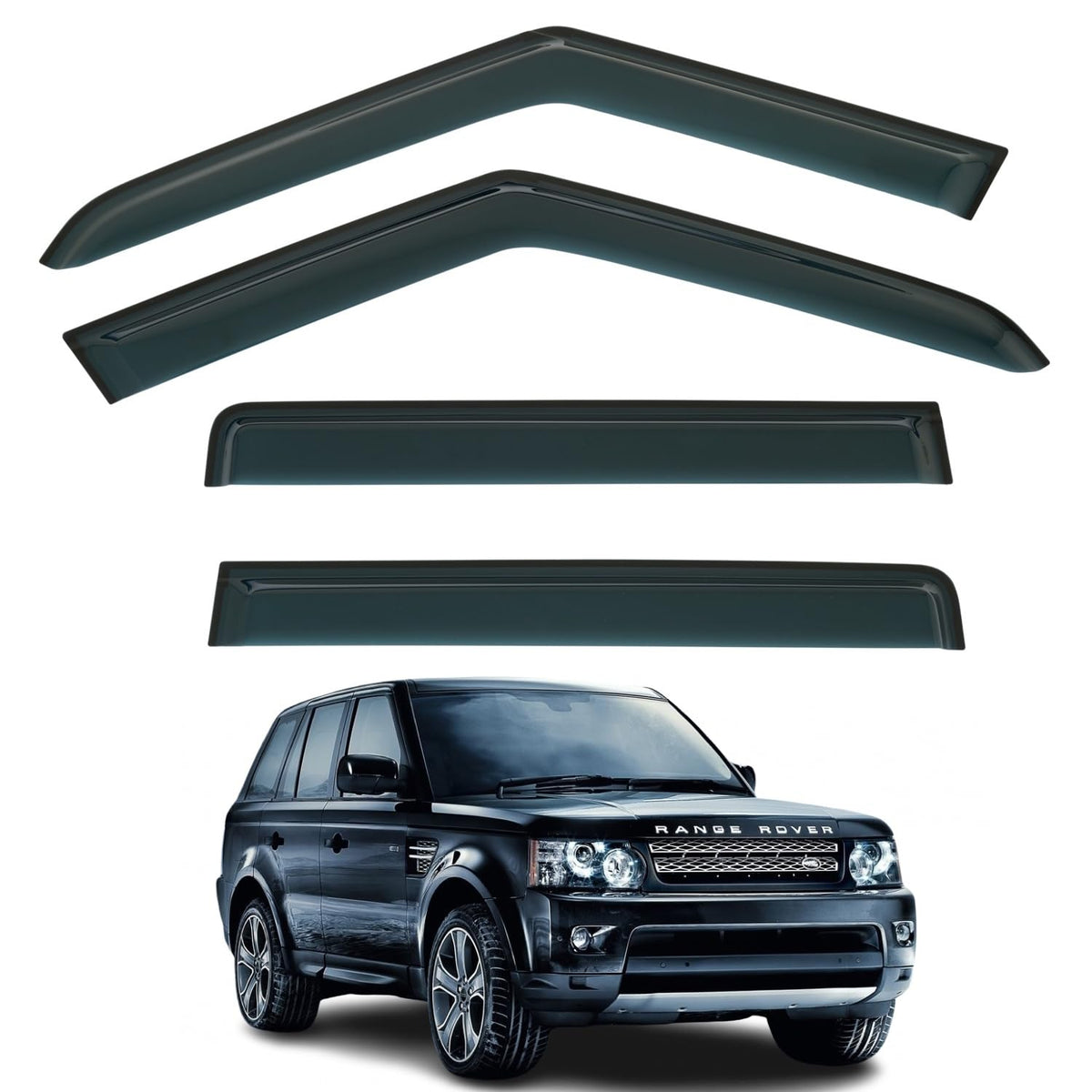Land Rover Range Rover Sport L320 Wind Deflectors 2005–2012, Out-Channel