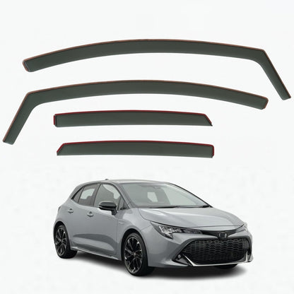 Set Of 4 Wind Deflectors Compatible with TOYOTA COROLLA 5-door Hatchback 2019 2020 2021 2022 2023 2024 2025 Models.