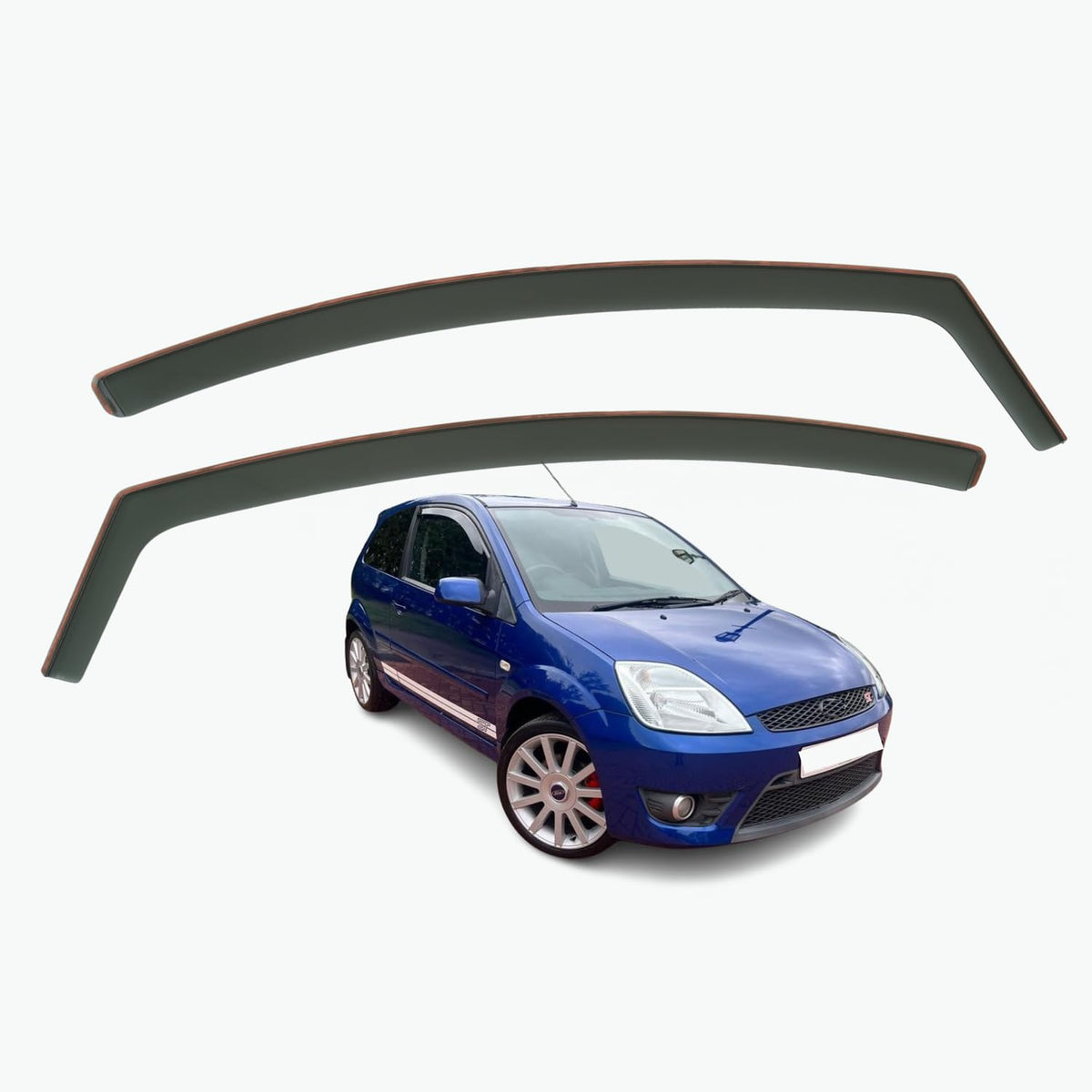 Ford Fiesta Wind Deflectors 2003–2008, In-Channel